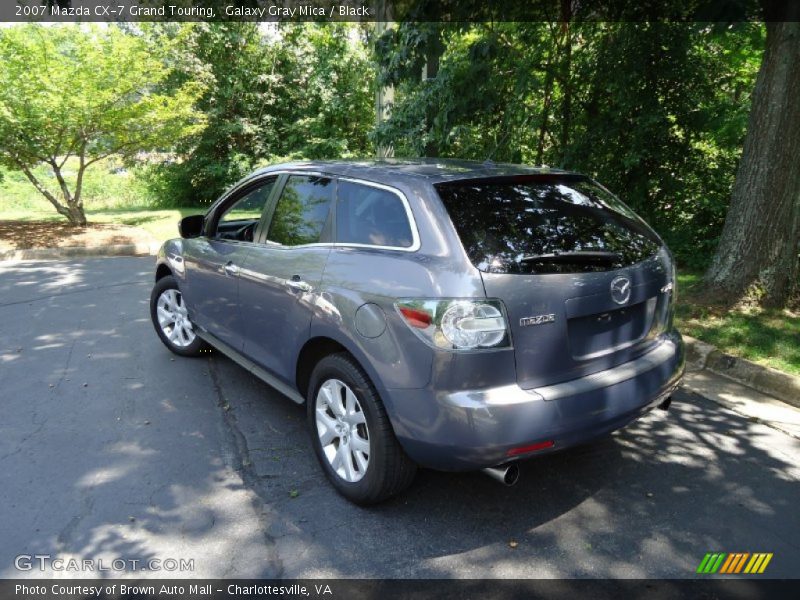 Galaxy Gray Mica / Black 2007 Mazda CX-7 Grand Touring