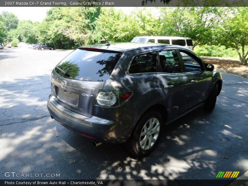 Galaxy Gray Mica / Black 2007 Mazda CX-7 Grand Touring