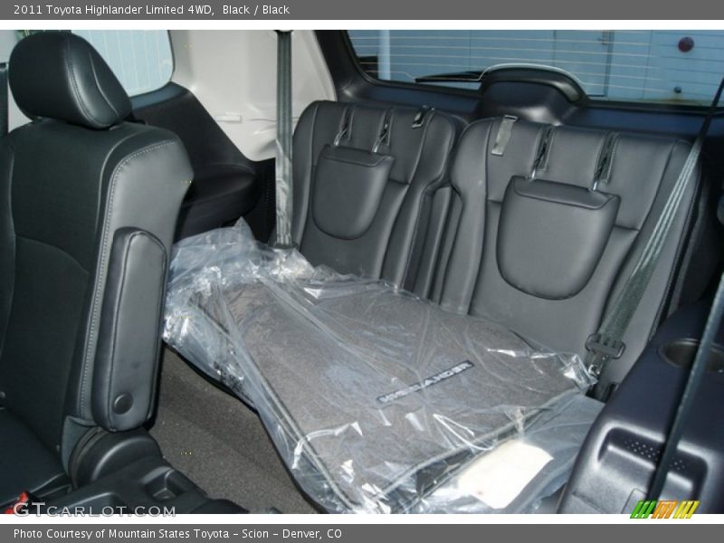 Black / Black 2011 Toyota Highlander Limited 4WD