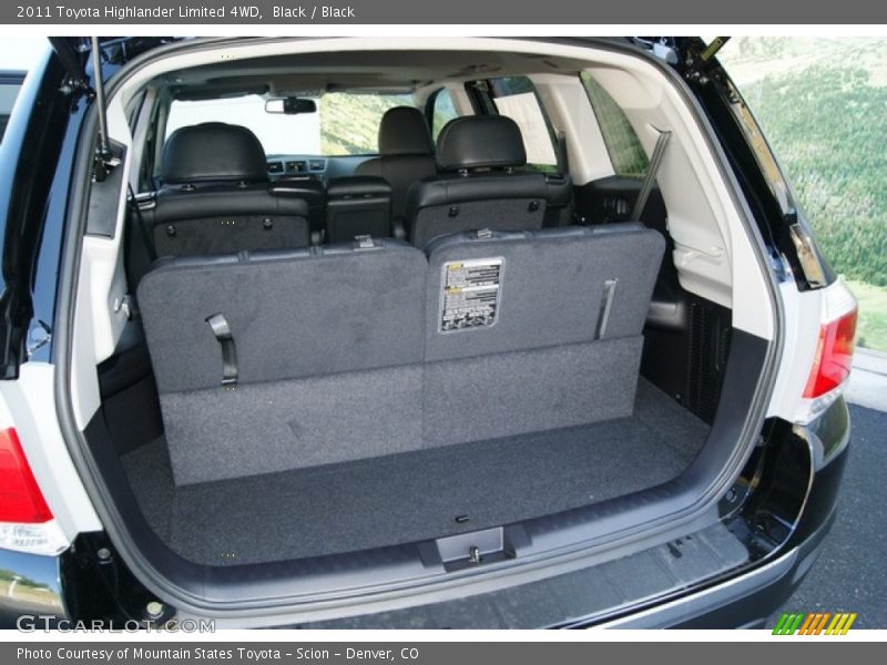 Black / Black 2011 Toyota Highlander Limited 4WD