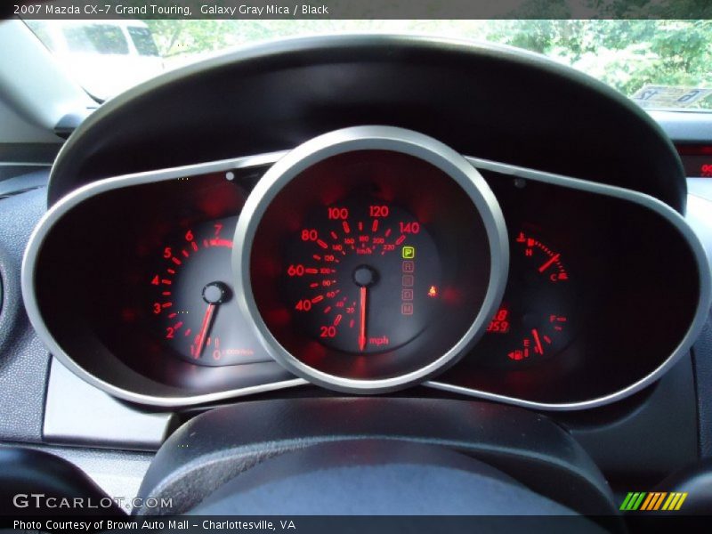 Galaxy Gray Mica / Black 2007 Mazda CX-7 Grand Touring