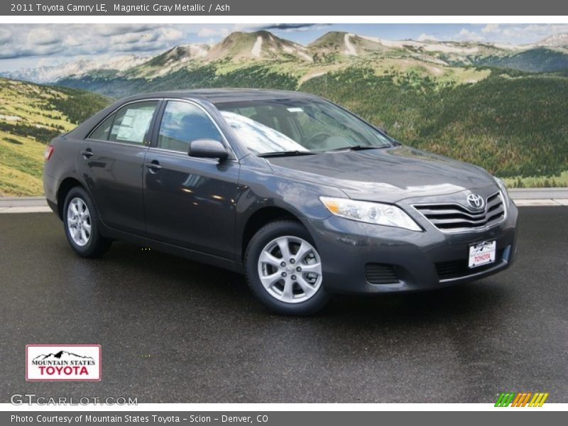 Magnetic Gray Metallic / Ash 2011 Toyota Camry LE