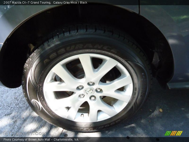 Galaxy Gray Mica / Black 2007 Mazda CX-7 Grand Touring