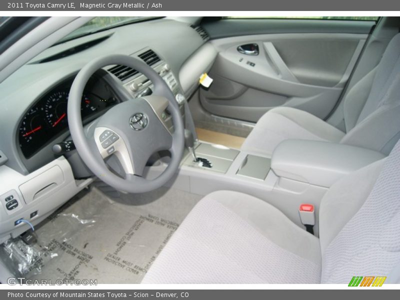 Magnetic Gray Metallic / Ash 2011 Toyota Camry LE