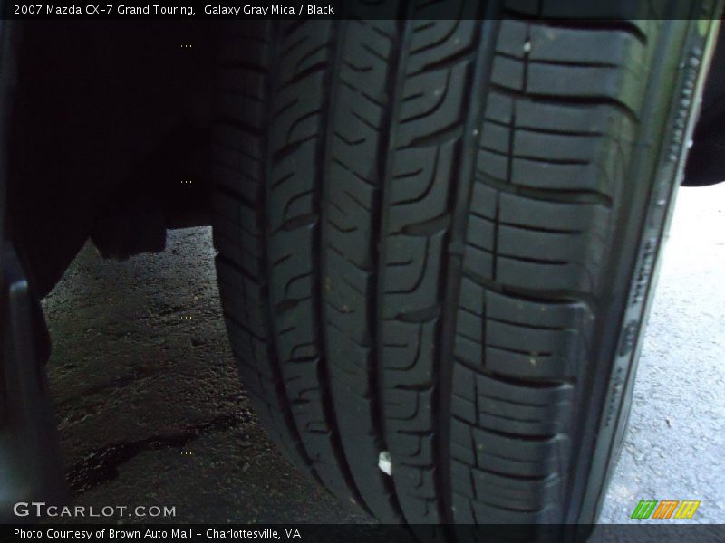 Galaxy Gray Mica / Black 2007 Mazda CX-7 Grand Touring