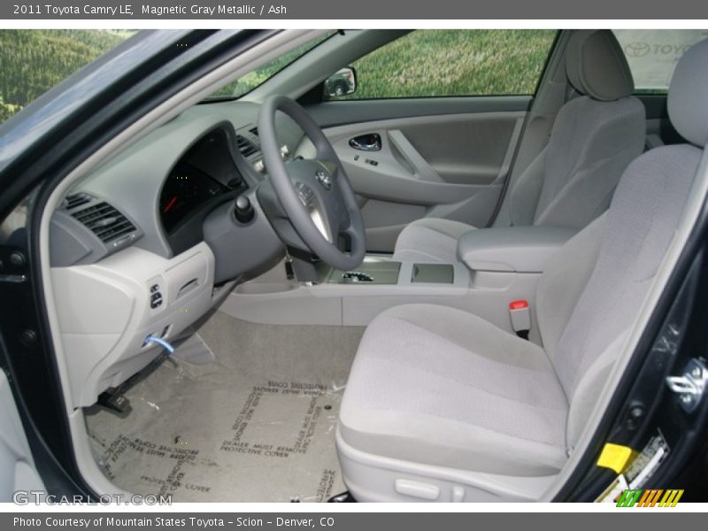 Magnetic Gray Metallic / Ash 2011 Toyota Camry LE