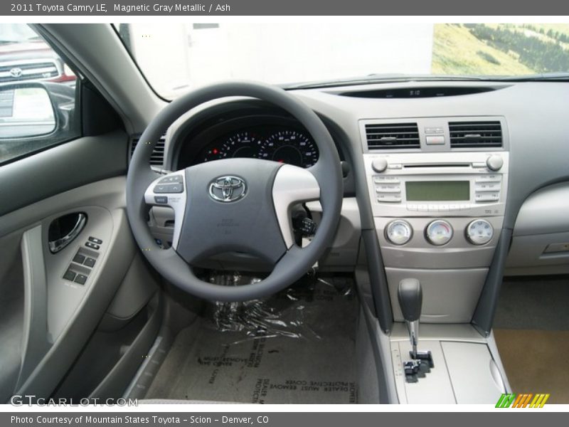 Magnetic Gray Metallic / Ash 2011 Toyota Camry LE