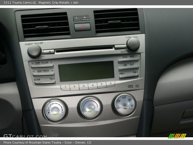 Magnetic Gray Metallic / Ash 2011 Toyota Camry LE