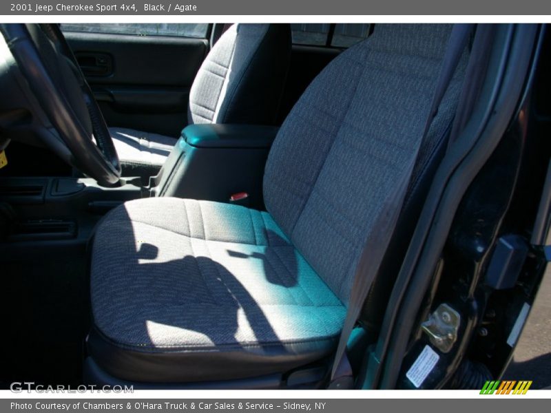 Black / Agate 2001 Jeep Cherokee Sport 4x4