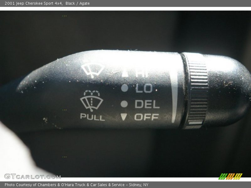 Black / Agate 2001 Jeep Cherokee Sport 4x4