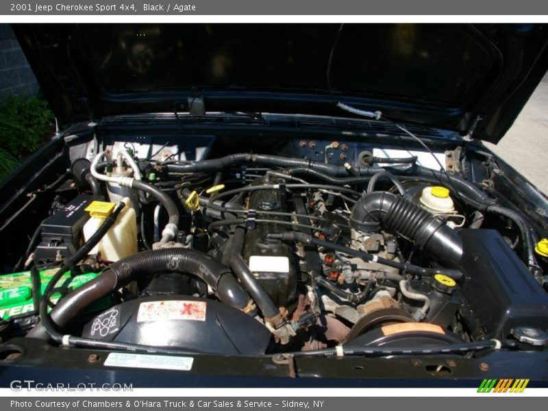 Black / Agate 2001 Jeep Cherokee Sport 4x4