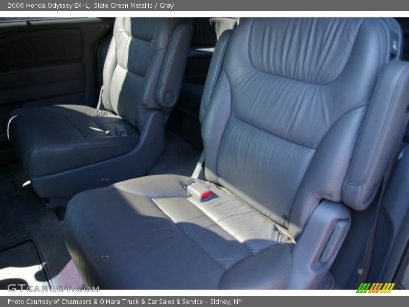 Slate Green Metallic / Gray 2006 Honda Odyssey EX-L