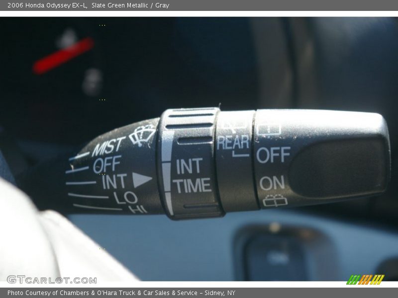 Slate Green Metallic / Gray 2006 Honda Odyssey EX-L