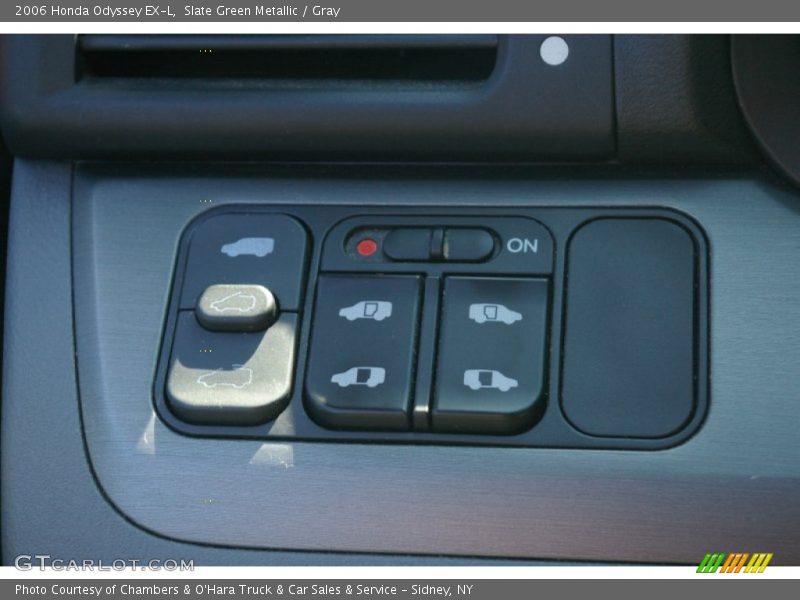Slate Green Metallic / Gray 2006 Honda Odyssey EX-L