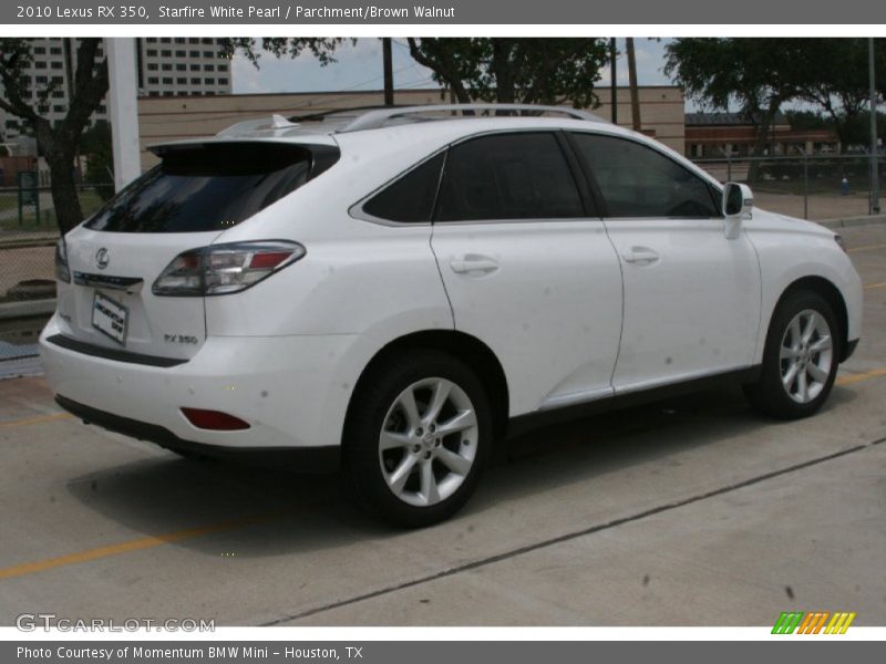 Starfire White Pearl / Parchment/Brown Walnut 2010 Lexus RX 350
