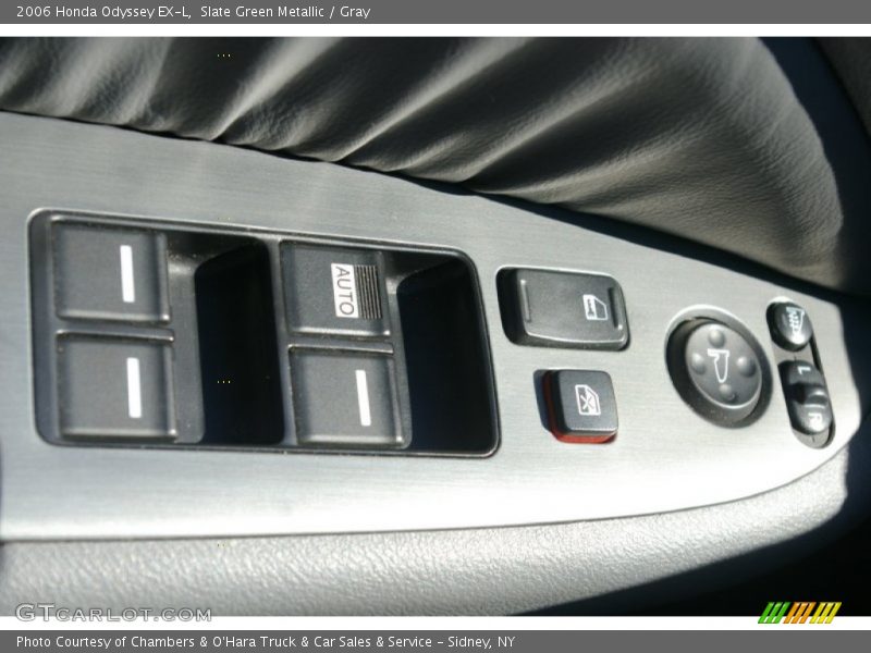 Slate Green Metallic / Gray 2006 Honda Odyssey EX-L