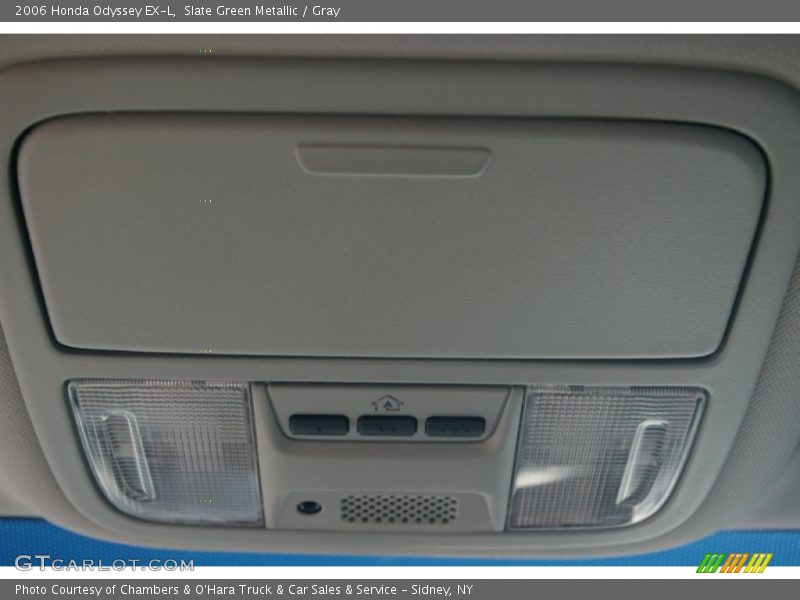 Slate Green Metallic / Gray 2006 Honda Odyssey EX-L