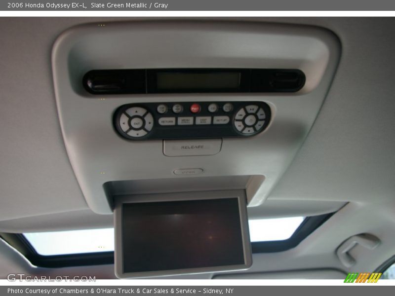 Slate Green Metallic / Gray 2006 Honda Odyssey EX-L