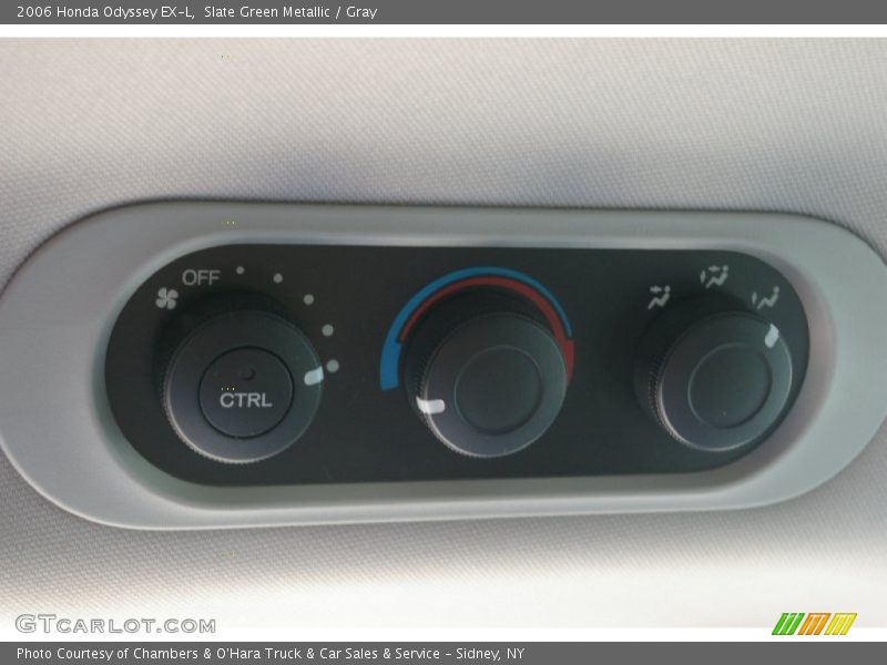 Slate Green Metallic / Gray 2006 Honda Odyssey EX-L