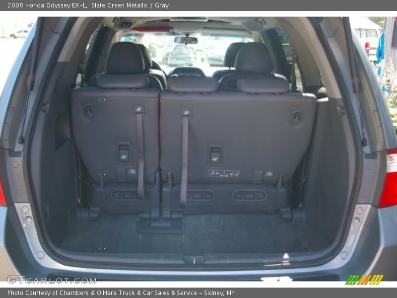 Slate Green Metallic / Gray 2006 Honda Odyssey EX-L