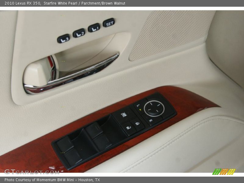 Starfire White Pearl / Parchment/Brown Walnut 2010 Lexus RX 350