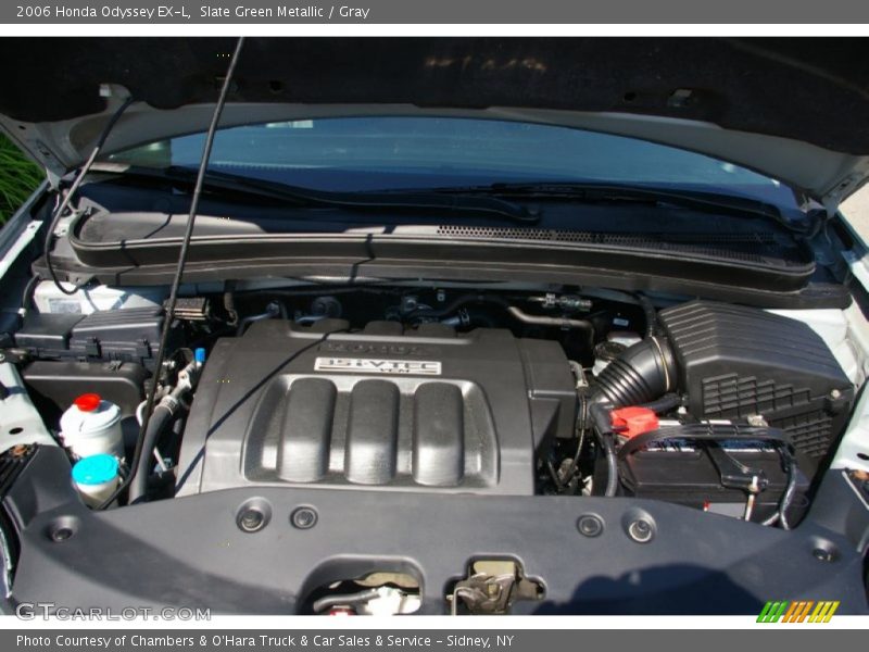 Slate Green Metallic / Gray 2006 Honda Odyssey EX-L