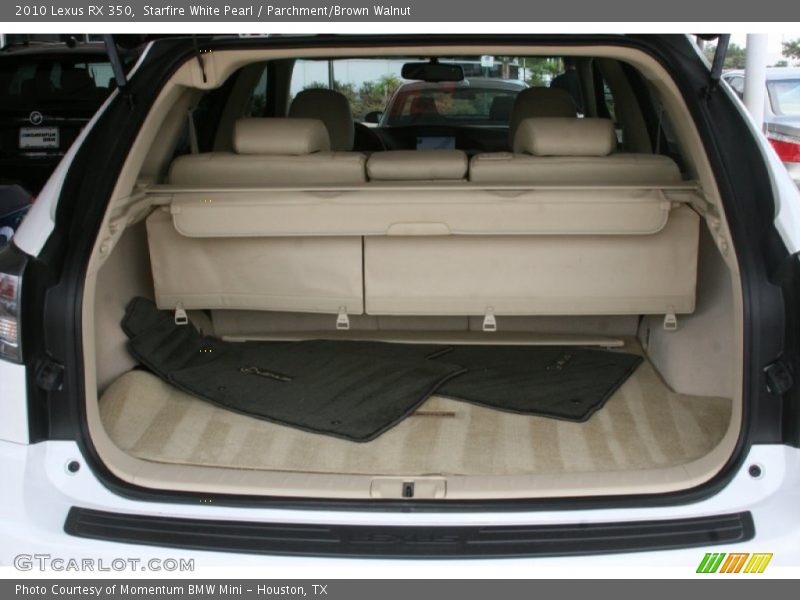Starfire White Pearl / Parchment/Brown Walnut 2010 Lexus RX 350