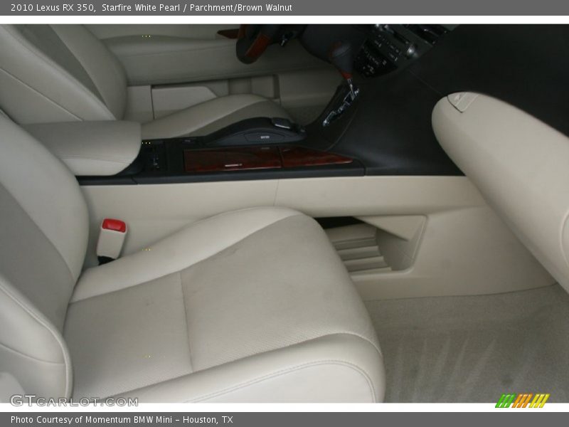 Starfire White Pearl / Parchment/Brown Walnut 2010 Lexus RX 350