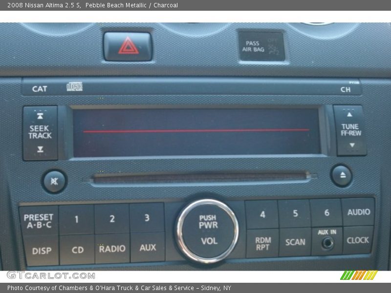 Pebble Beach Metallic / Charcoal 2008 Nissan Altima 2.5 S