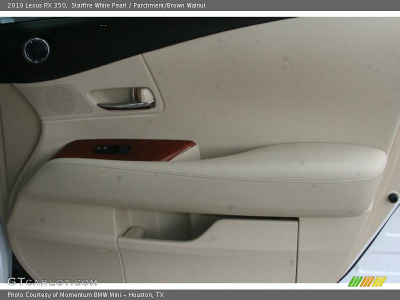 Starfire White Pearl / Parchment/Brown Walnut 2010 Lexus RX 350