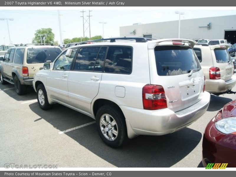 Millenium Silver Metallic / Ash Gray 2007 Toyota Highlander V6 4WD