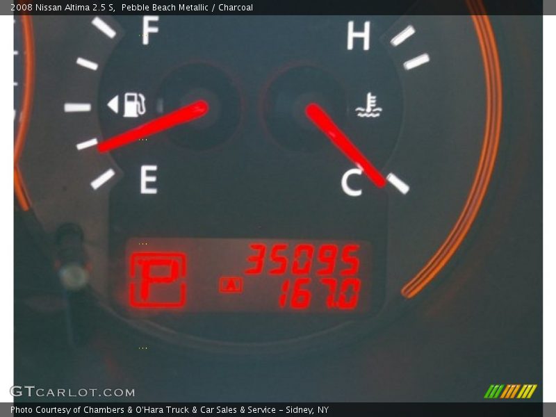 Pebble Beach Metallic / Charcoal 2008 Nissan Altima 2.5 S