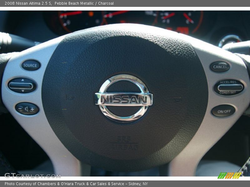 Pebble Beach Metallic / Charcoal 2008 Nissan Altima 2.5 S
