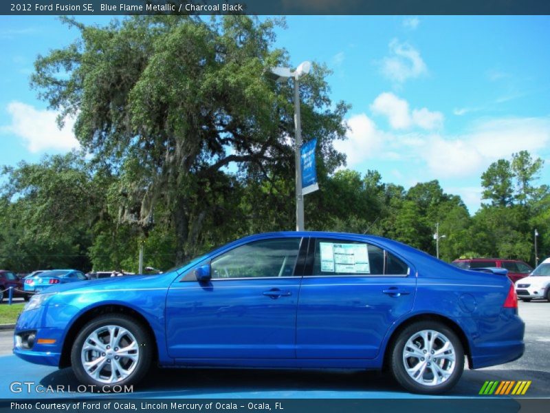  2012 Fusion SE Blue Flame Metallic