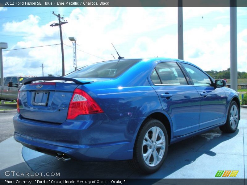  2012 Fusion SE Blue Flame Metallic