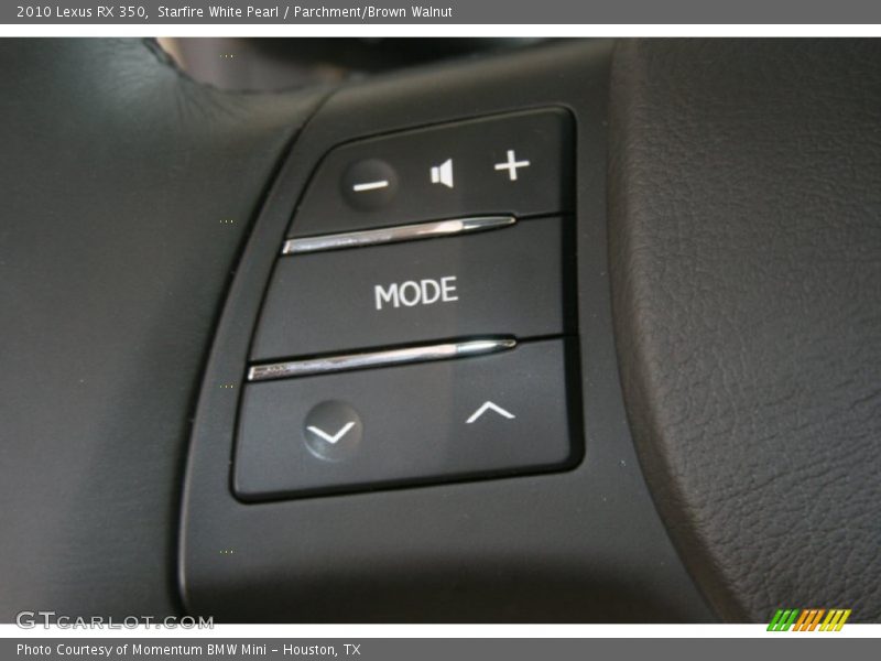 Starfire White Pearl / Parchment/Brown Walnut 2010 Lexus RX 350