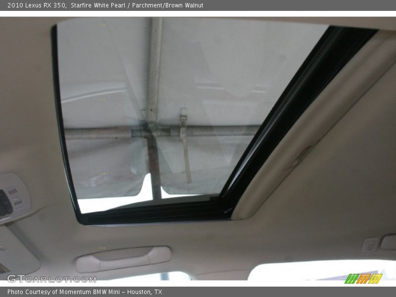 Starfire White Pearl / Parchment/Brown Walnut 2010 Lexus RX 350