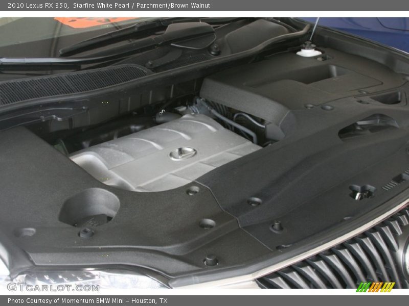 Starfire White Pearl / Parchment/Brown Walnut 2010 Lexus RX 350