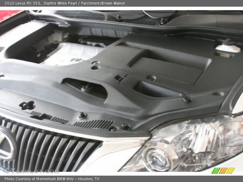 Starfire White Pearl / Parchment/Brown Walnut 2010 Lexus RX 350