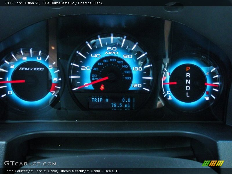  2012 Fusion SE SE Gauges