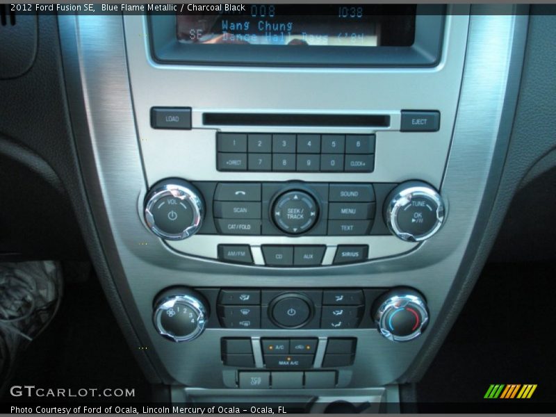 Controls of 2012 Fusion SE