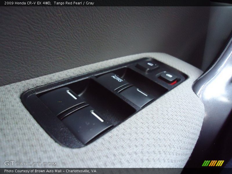 Tango Red Pearl / Gray 2009 Honda CR-V EX 4WD