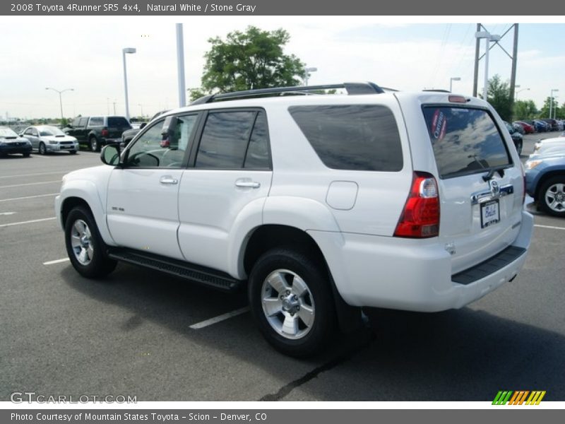Natural White / Stone Gray 2008 Toyota 4Runner SR5 4x4