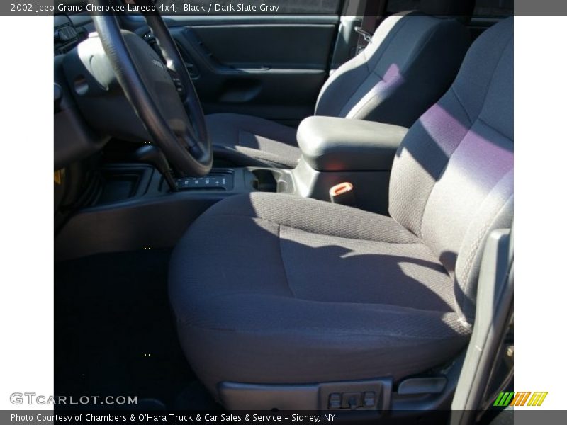 Black / Dark Slate Gray 2002 Jeep Grand Cherokee Laredo 4x4