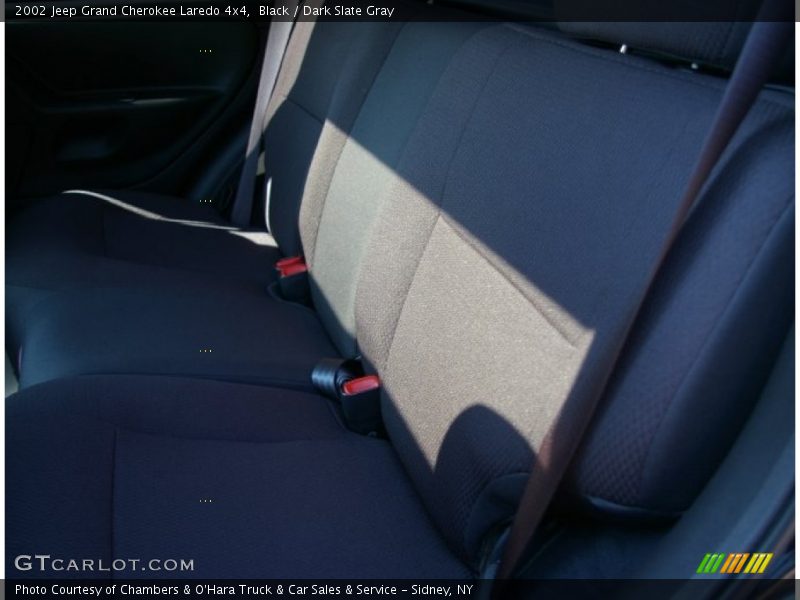 Black / Dark Slate Gray 2002 Jeep Grand Cherokee Laredo 4x4