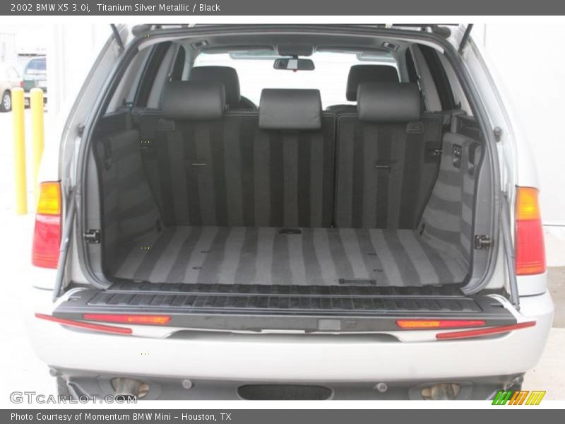 Titanium Silver Metallic / Black 2002 BMW X5 3.0i