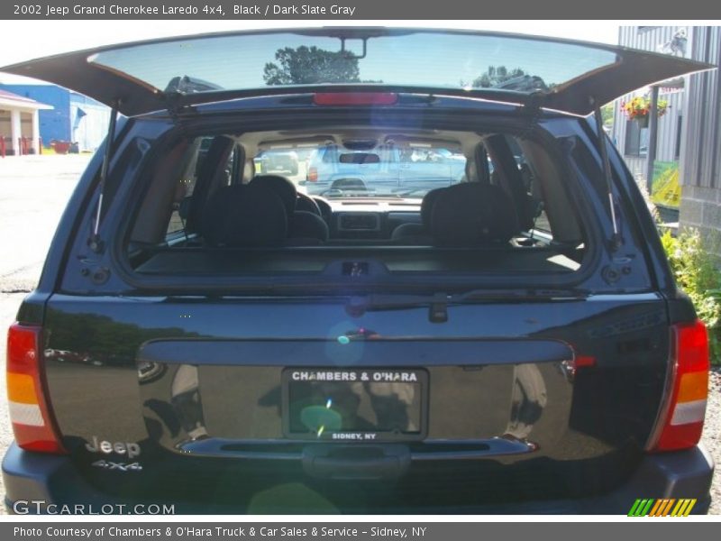 Black / Dark Slate Gray 2002 Jeep Grand Cherokee Laredo 4x4
