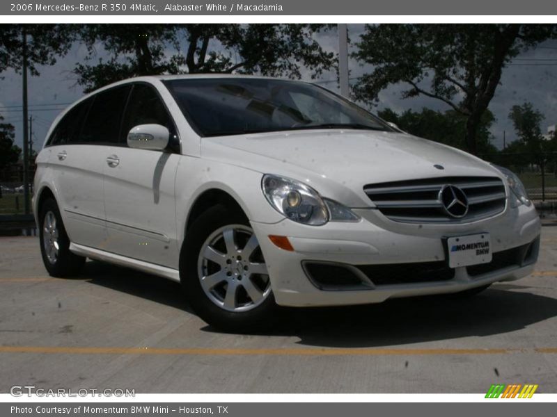 Alabaster White / Macadamia 2006 Mercedes-Benz R 350 4Matic