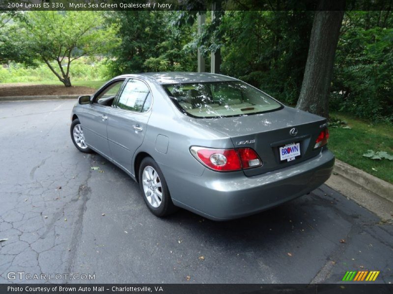 Mystic Sea Green Opalescent / Ivory 2004 Lexus ES 330