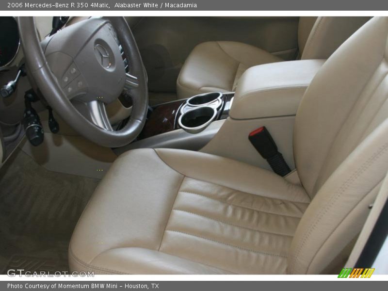 Alabaster White / Macadamia 2006 Mercedes-Benz R 350 4Matic